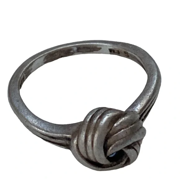 Vintage RJ Graziano Sterling Silver Knot Ring Woman’s Jewelry Love Promise Ring - Picture 4 of 9